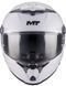 Мотошолом MT Thunder 4 R SV Pure A0 білий, S 137500PA0104 фото 5