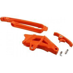 Слайдеры маятника и ловушки цепи приводной KTM SX `11 EXC/EXC-F `12-16, Polisport 90610 Orange 90610 фото