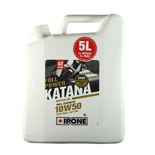 Масло моторное Ipone Full Power Katana 4T 10W50 (4+1л) 800011 фото