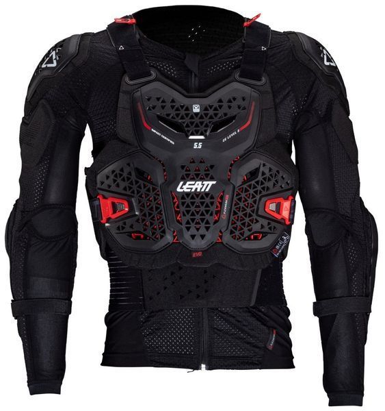 Моточерепаха Leatt 5.5 Evo Body Protector чорна, M 5025202261 фото