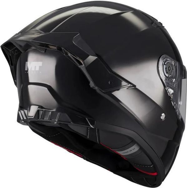 Мотошолом MT Thunder 4 R SV Pure A1 чорний, L 137500PA1106 фото