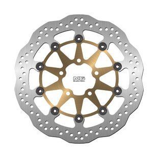 Тормозной диск передний плавающий Suzuki GSX1400 '02-'07, GSXR600/750 '96-'03, GSXR1300 Hayabusa '99-'07, TL1000 '97-'03 (320x69x5мм) (5X10,5мм), NG 458X NG458X фото