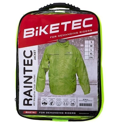 Куртка дощова Biketec Green, M BT7811M фото