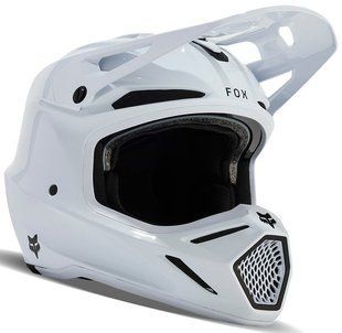 Мотошлем Fox V3 RS Solid белый, XL 31361-008-XL фото