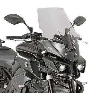 Скло вітрове світло-сіре Yamaha MT-10 (2016-2017) 53,5x42 см, Kappa KD2129S KD2129S фото