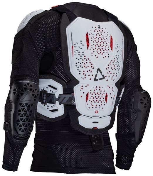 Моточерепаха Leatt 5.5 Evo Body Protector біла, S 5025202280 фото