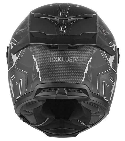 Мотошлем Exklusiv Goliath Berserck матовый черный/серый, XL CASQEGOLIATHBERSERCKNOIRMATARG.XL фото