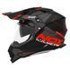 Мотошлем NOX N312 Drone красный/черный, XL CASQN312DRONENOIRMATROUGE.XL фото