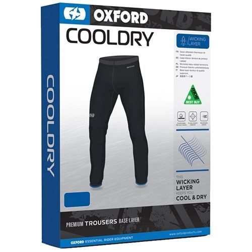 Термоштаны Oxford Cool Dry Black, XXL LA725 фото