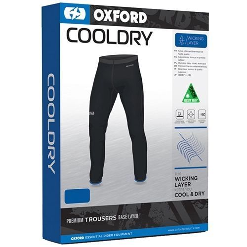 Термоштаны Oxford Cool Dry Wicking Black, 3XL LA726 фото