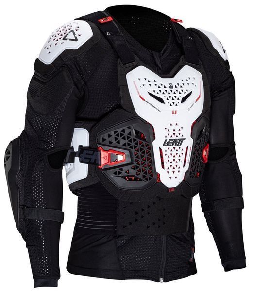 Моточерепаха Leatt 5.5 Evo Body Protector біла, XXL 5025202284 фото