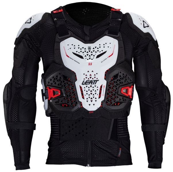 Моточерепаха Leatt 5.5 Evo Body Protector біла, XXL 5025202284 фото