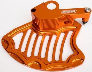 Захист переднього гальмівного диска алюмінієвий KTM '15-'24, FM-Parts FMBDOR помаранчевий FMBDOR фото