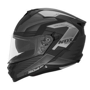 Мотошлем NOX N304S Carver матовый черный/серый, S CASQN304SCARVERNOIRMATTITANIUM.S фото