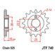 Звезда передняя JT JTF740.15RB JTF740.15RB фото 2