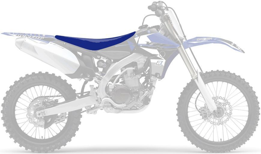 Чохол сидіння Yamaha YZ 450F '10-'13 Pyramid, Blackbird E1245G/01 синій E1245G/01 фото