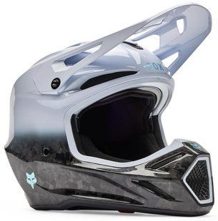 Мотошлем Fox V3 RS Ghost белый, XL 36383-008-XL фото