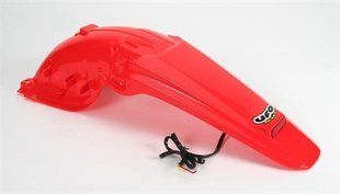 Крыло заднее c LED фонарем Honda CRF 450X '05-'09, UFO HO04603-070 Red HO04603070 фото