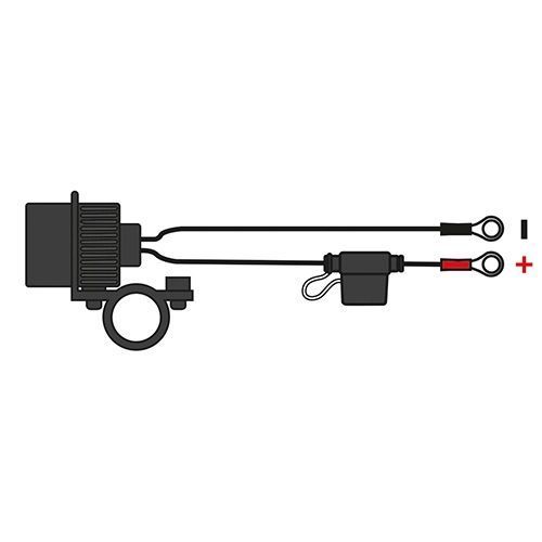 Гнездо прикуривателя Oxford 12V вход USB (EL) EL102 фото