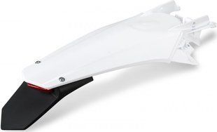 Крыло заднее c LED фонарем GAS EC/EC-F '21, UFO GG07127-041 White GG07127041 фото
