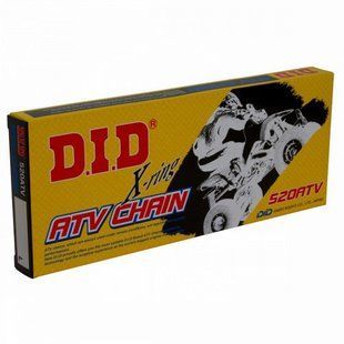 Ланцюг DID 520 G&B ATV/098 Gold/Black 520ATV2 G&B - 98FB фото