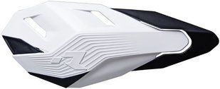 Сменный пластик для защиты рук (лопухи) Racetech HP3 белый/черный HP3REPBNNR0 фото
