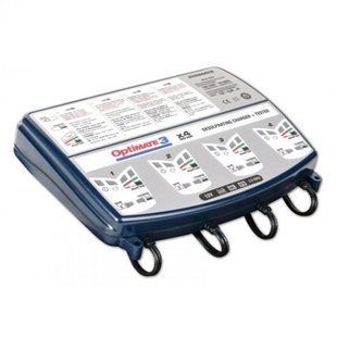 Зарядное устройство для аккумулятора Optimate 3 12V 0.8A 3-40AH, AGM/GEL/STD, SAE (на 4 аккумулятора) (EL) TM454 фото