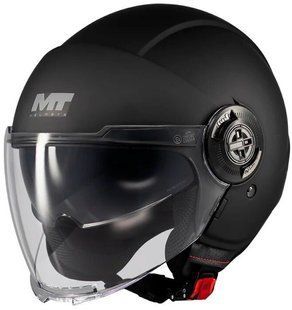 Мотошолом MT Viale SV Pure A1 чорний матовий, S 132500PA1204 фото