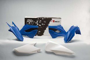 Комплект пластика Husaberg TE/FE 125/250/300/350/450/501 '13-'14, Racetech KITHBG-OEM-400 Blue/White KITHBG-OEM-400 фото
