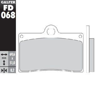 Гальмівні колодки Galfer FD068G1054 FD068G1054 фото
