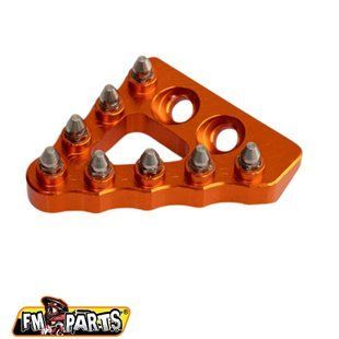 Накладка ніжки заднього гальма (широка) KTM/Husqvarna, FM-Parts FPX22OR оранжевий FPX22OR фото