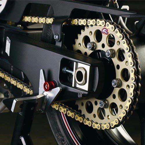 Ланцюг Renthal 520 G&B ATV R4-2/120 Gold/Black C344 фото