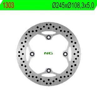 Тормозной диск задний Ducati 796/800/821/848/996/1000/1100 (245X108,5X5) (4X8,5мм), NG 1303 NG1303 фото
