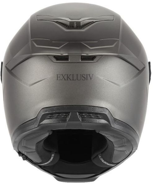 Мотошлем Exklusiv Goliath матовый серый, XL CASQEGOLIATHTITANIUMMAT.XL фото