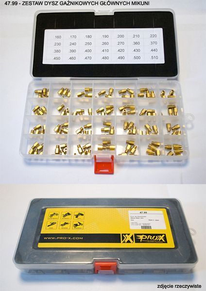 Комплект жиклеров Prox для MIKUNI 47.99 фото
