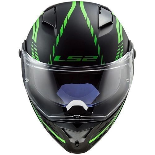 Мотошолом LS2 FF324 Metro EVO Firefly Hi-Vis Black/Green, S 503243360S фото
