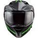 Мотошолом LS2 FF324 Metro EVO Firefly Hi-Vis Black/Green, S 503243360S фото 5
