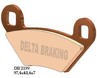 Тормозные колодки Delta DB2199OR-D DB2199OR-D фото