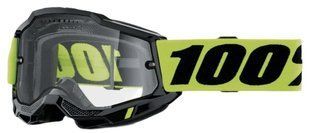 Мотоокуляри 100% Accuri 2 Enduro Goggle Neon Yellow, Dual Clear Lens 50015-00008 фото