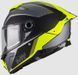 Мотошолом MT Thunder 4 R SV Wind Tunnel B3 матовий чорний/жовтий, S 1375D50B3204 фото 2