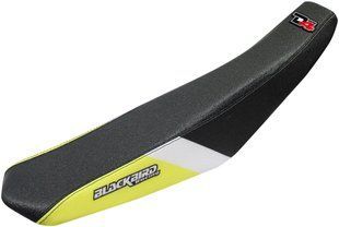Чохол сидіння Suzuki RMZ 450 '05-'07 Dream 4, Blackbird E1325N чорний/білий/жовтий E1325N фото