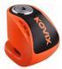 Замок блокировки тормозного диска с сигнализацией Kovix KNS6 Orange 4897049902930 фото 1