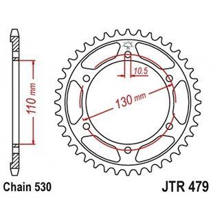 Задня зірка JT JTR479.46 Black JTR479.46ZBK фото