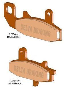 Гальмівні колодки Delta DB2740OR-D DB2740OR-D фото