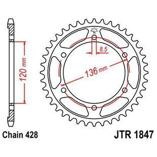 Задня зірка JT JTR1847.51 JTR1847.51 фото