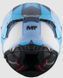 Мотошолом MT Thunder 4 R SV Wind Tunnel C7 матовий блакитний/білий, L 1375D50C7206 фото 4