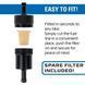 Паливний фільтр Oxford Alloy Fuel Filter для шлангів діаметром 6 мм OX832 фото 2