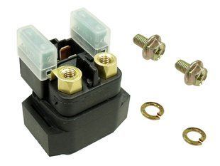 Реле стартера Yamaha ATV YFM250/350/400/450/660 (прямоугольное, с резинкой и предохранителем), Bronco AT-01100 AT-01100 фото