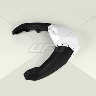 Пластик корпуса воздушного фильтра Yamaha YZF 250/450 '14&ndash;17, WRF 250 '15&ndash;17, WRF 450 '16&ndash;17, UFO YA04837-046 белый/черный YA04837046 фото