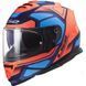 Мотошлем LS2 FF800 Storm Faster Orange/Blue, XL 108002252XL фото 1